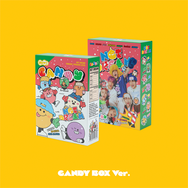 [全款 裸专 第二批 (截止至12.25早7点)] NCT DREAM - Winter Special Mini Album [Candy] (Special Ver.) (初回限量版)_划人赞助商
