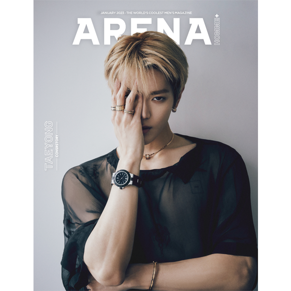 【韩国杂志】 ARENA HOMME+ 2023.01 A Type (封面 : TAEYONG / 内页 : TAEYONG 14p, Kim Jong Hyeon 6p, Lee Seung Yoon 8p, Wonyoung Choi 8p, Keum Sae Rok 6p)