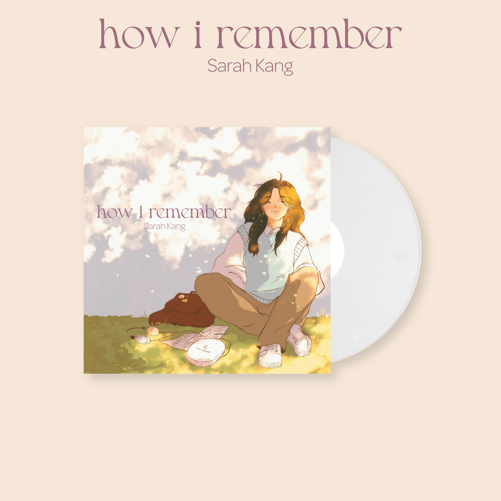 [全款] Sarah Kang - 正规1辑 [how i remember] (LP) _黑裙子中国散粉