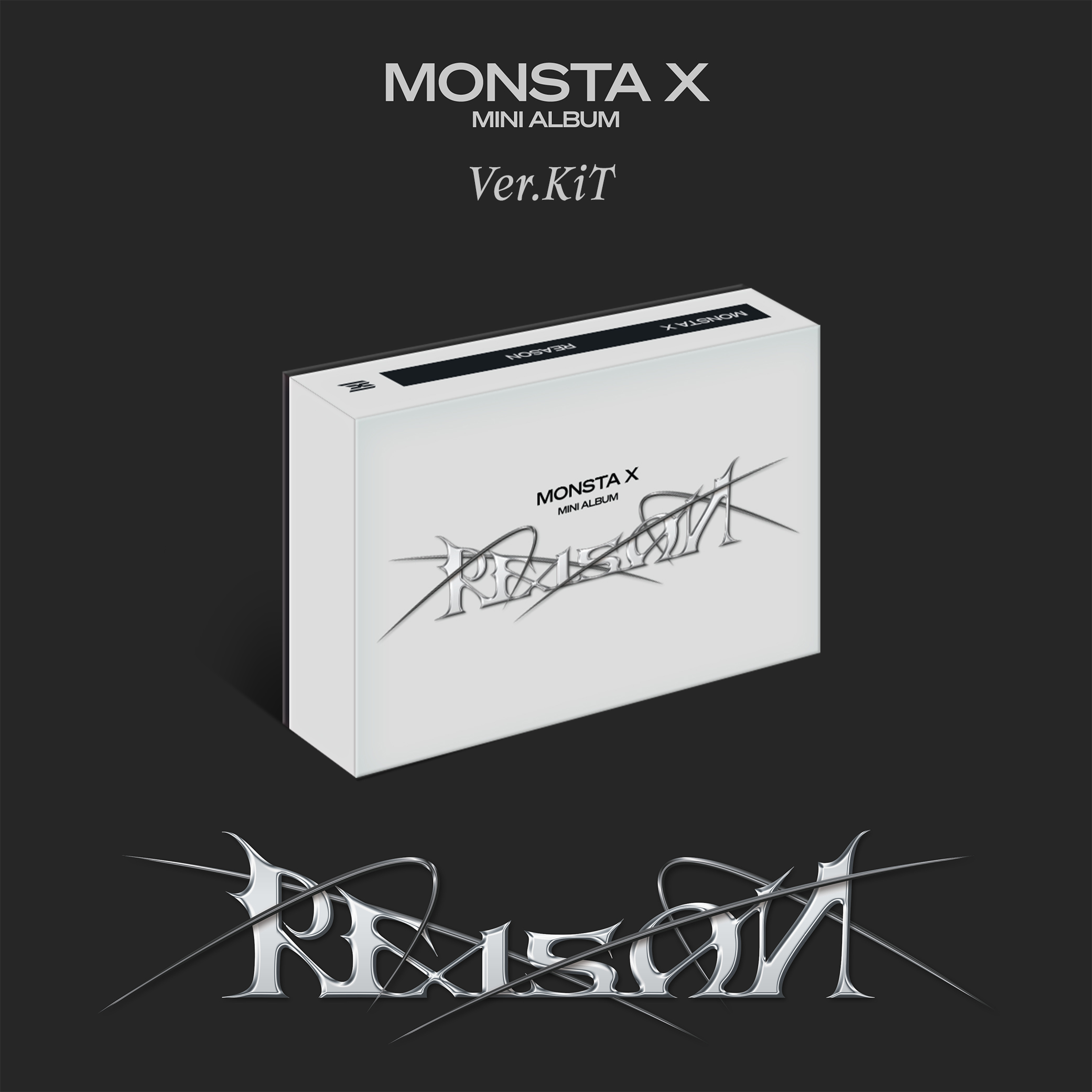 MONSTA X - 12th Mini Album [REASON] (Kit Album)