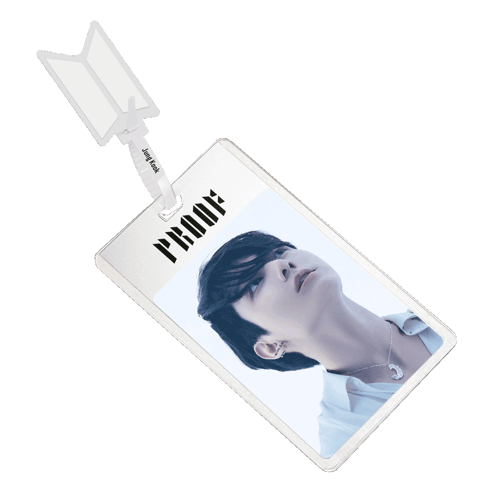 BTS - Proof 3D LENTICULAR PREMIUM CARD STRAP_Jung Kook