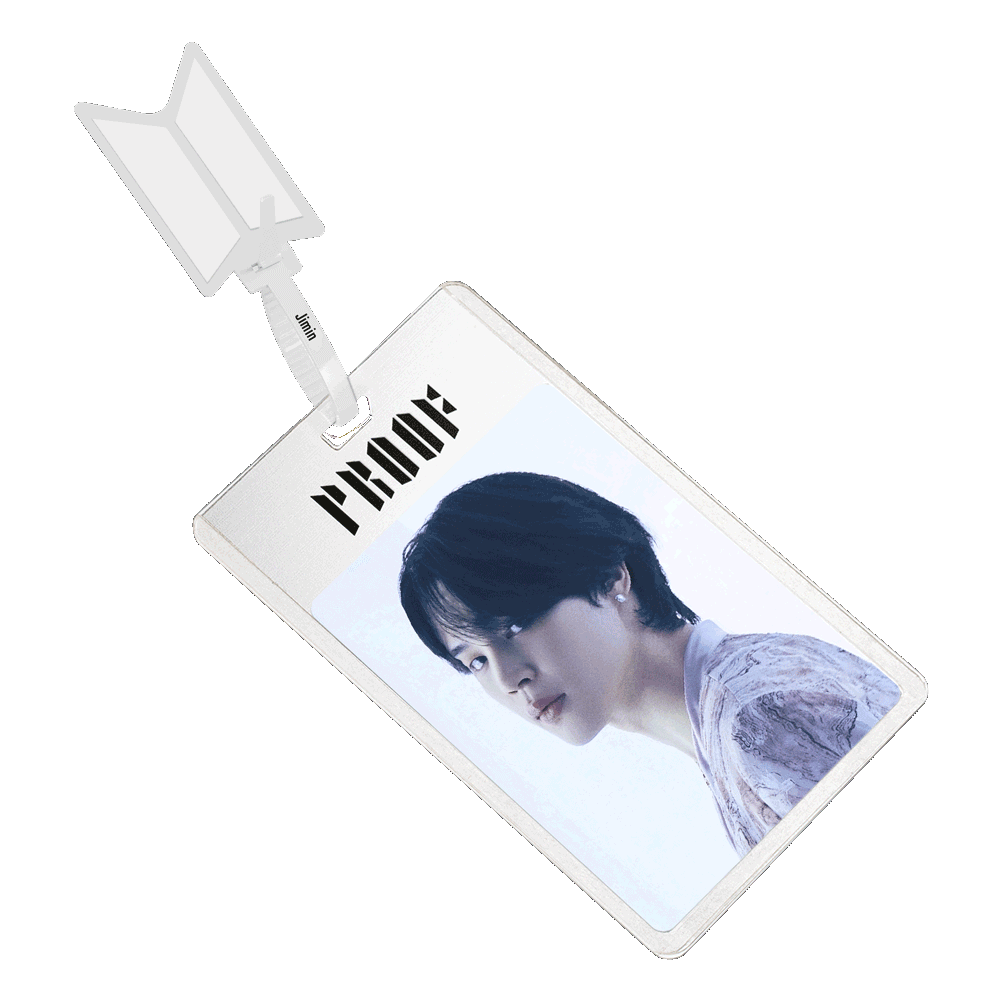 BTS - Proof 3D LENTICULAR PREMIUM CARD STRAP_Jimin