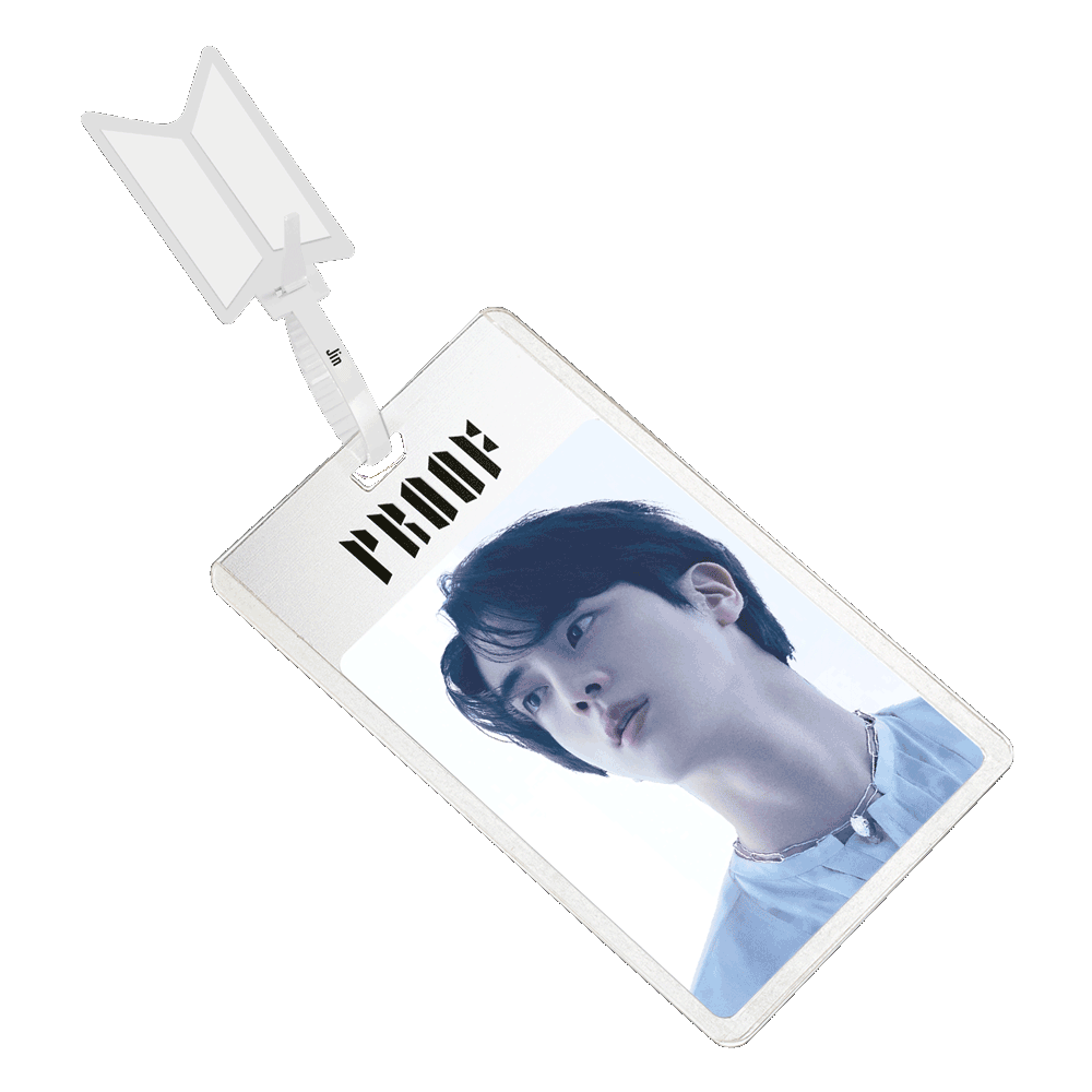 BTS - Proof 3D LENTICULAR PREMIUM CARD STRAP_Jin