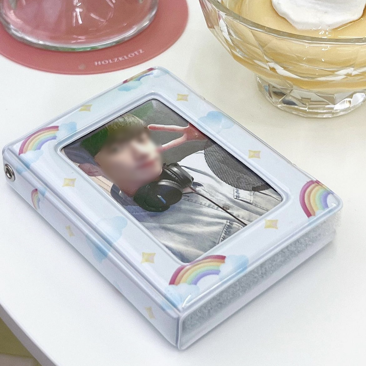 [with ham] Photocard Holder Book_Rainbow
