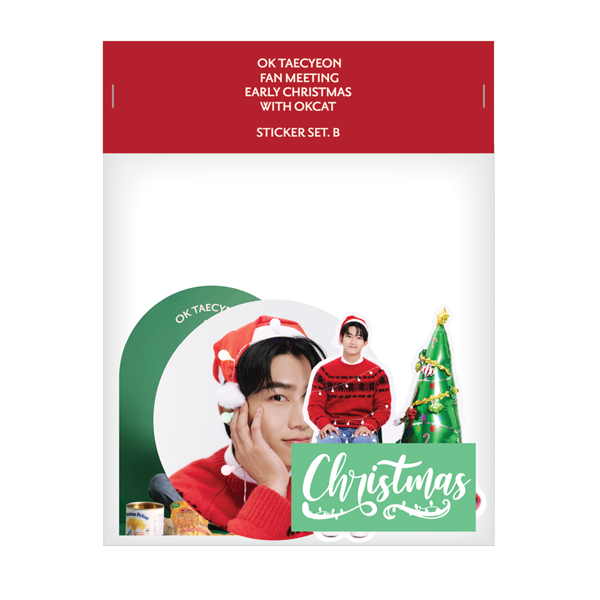 OKCAT - STICKER SET B [OK TAECYEON FAN MEETING EARLY CHRISTMAS WITH OKCAT]