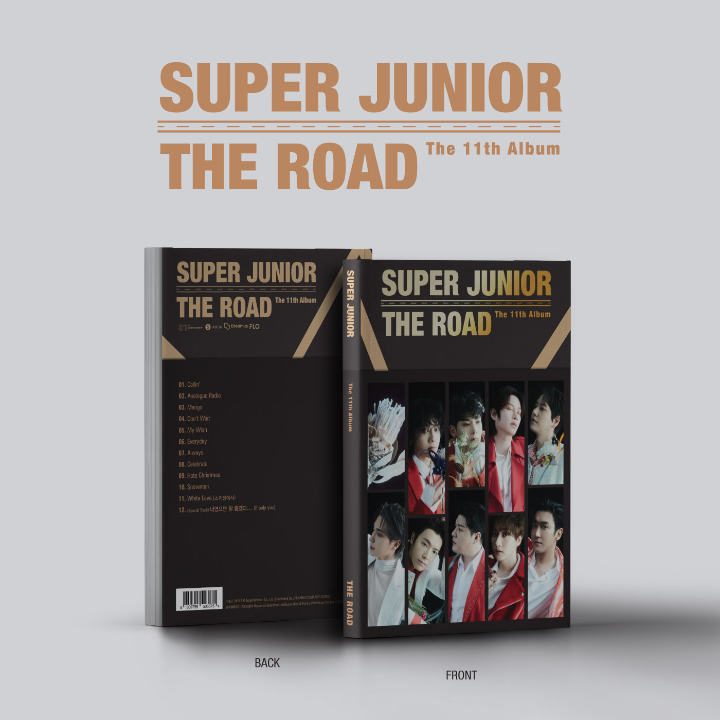 [全款 裸专] SUPER JUNIOR - 正规11辑 [The Road]_金希澈佛系发型屋