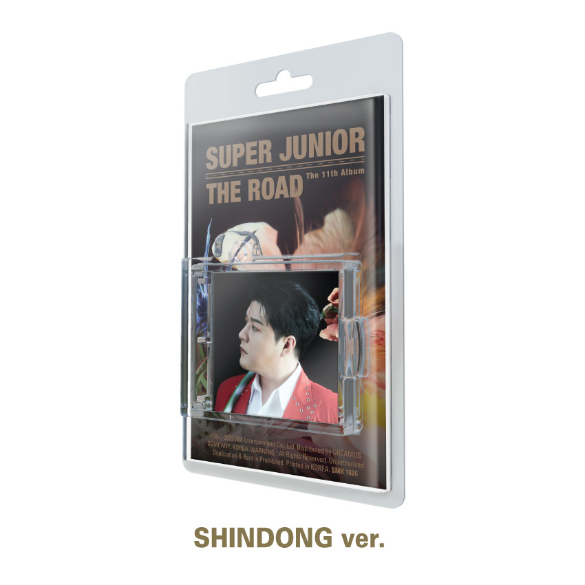 SUPER JUNIOR - 正規アルバム11集 [The Road] (SMini Ver.) (Smart Album) (SHINDONG ver.)