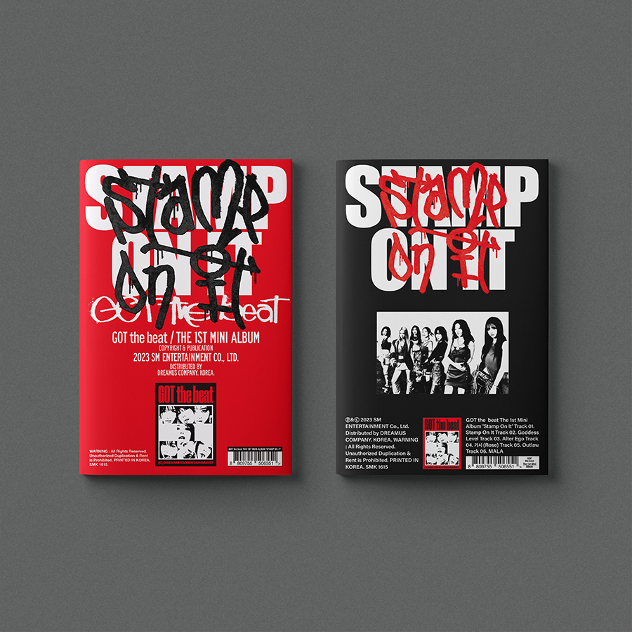 [@5REDVELVETSPAIN] GOT the beat - 1st Mini Album [Stamp On It] (Random Ver.)