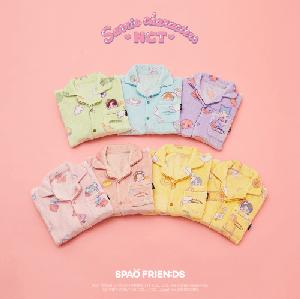SPAO パジャマ Sanrio×NCT ジョンウ 【L】 NCT x SANRIO CHARACTERS SMTOWN OFFICIAL MD SPAO SHORT SLEEVE