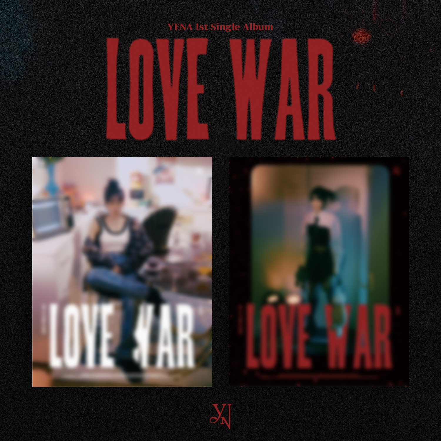 [@YenaFrance] YENA - 1st Single Album [Love War] (Random Ver.)