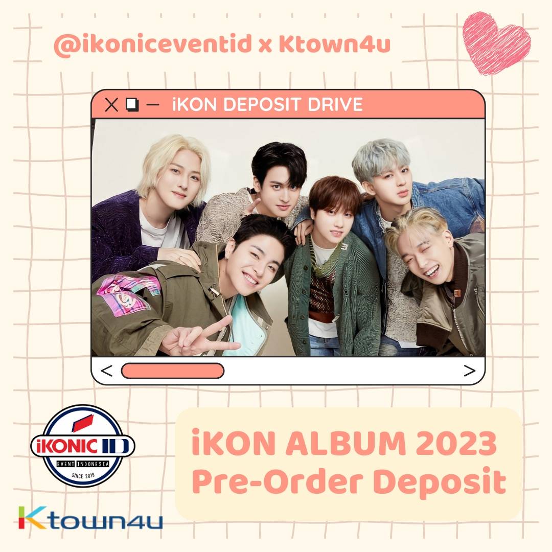 [ID전용예약금][Pre-order Deposit] 2nd Shipped-back Albums Deposits for iKON Solo @ikoniceventid