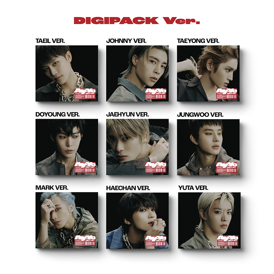 [全款 裸专] [9CD 套装] NCT 127 - 正规4辑 后续 [Ay-Yo] (Digipack Ver.)_金廷祐吧JungWooBar 