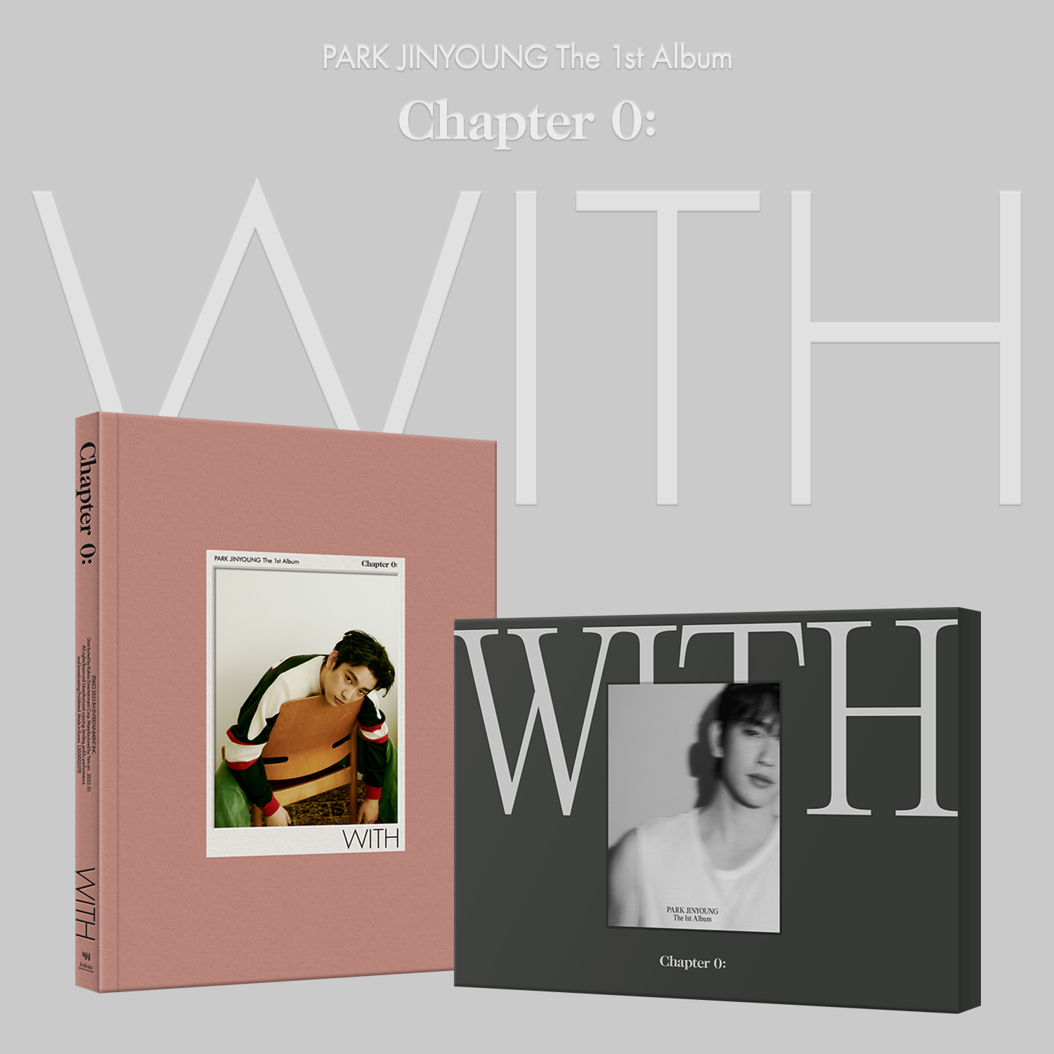 [@GOT7CBinfo][2CD SET] JINYOUNG (GOT7) - The 1st Album [Chapter 0: WITH] (YOU ver. + ME ver.)