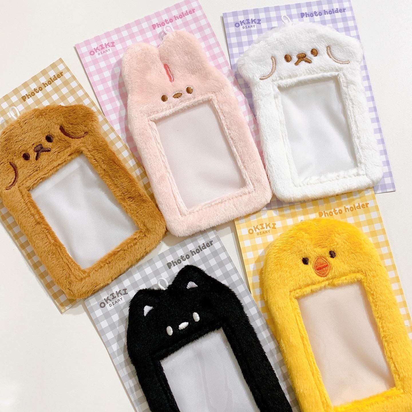 OKIKI Furry photocard holder(5type)