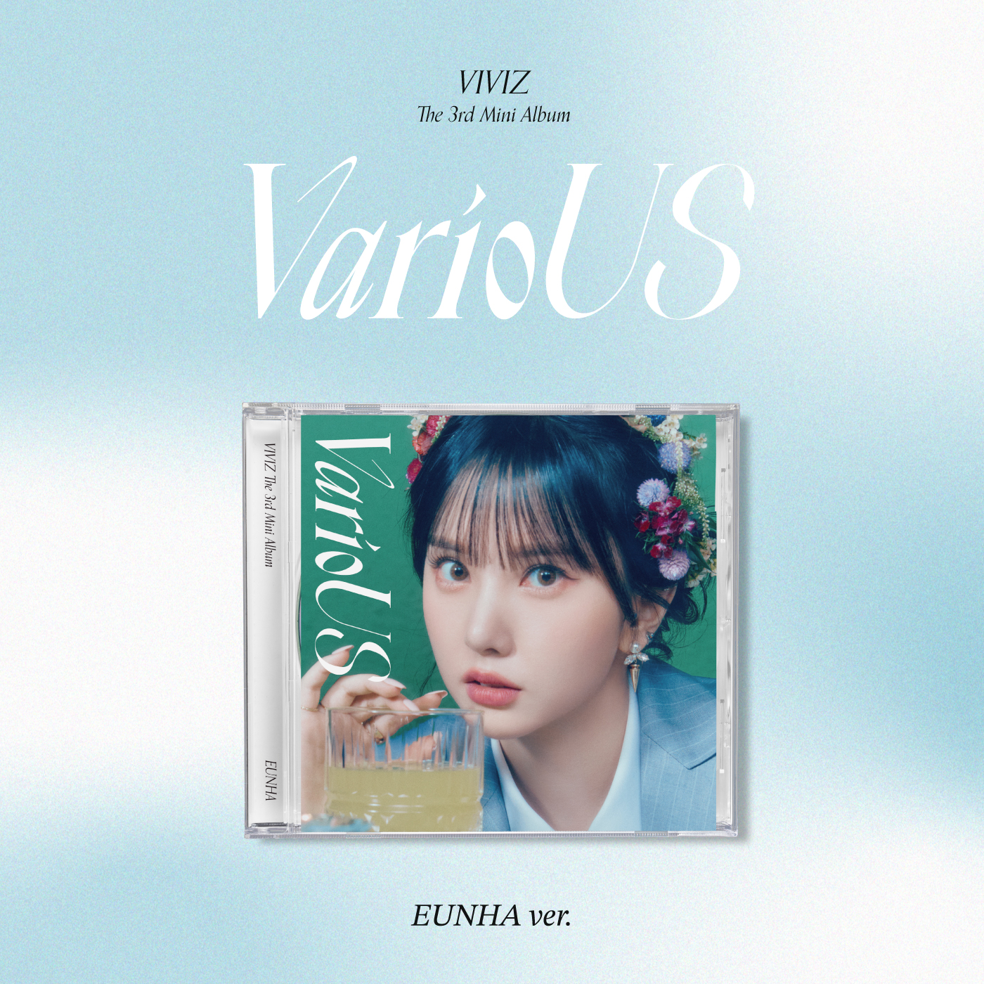 [全款 第二批（截止至2.6早7点） 裸专] VIVIZ - 迷你3辑 [VarioUS] (Jewel Case) (EUNHA ver.)_丁恩妃吧_EunhaBar