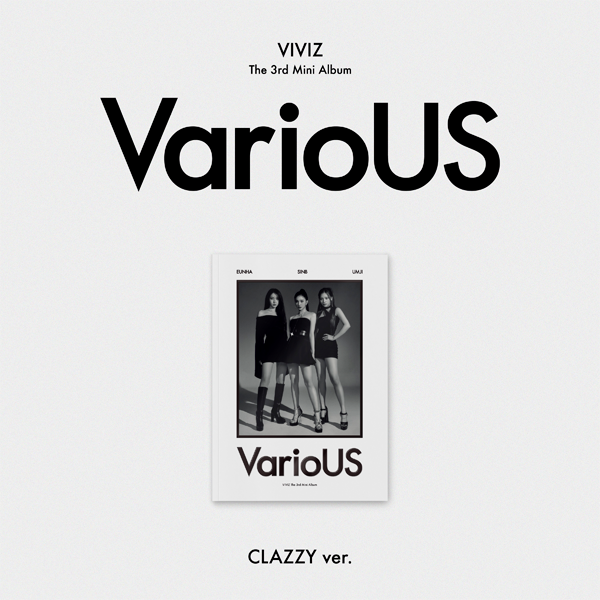 [@NaVz_Unite]VIVIZ - 3rd Mini Album [VarioUS] (Photobook) (CLAZZY Ver.)
