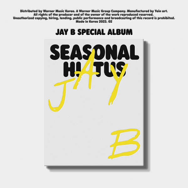 [全款] [Ktown4u Special Gift] JAY B - Special Album: Seasonal Hiatus _GOT7-OUR LOOP for AHGASE