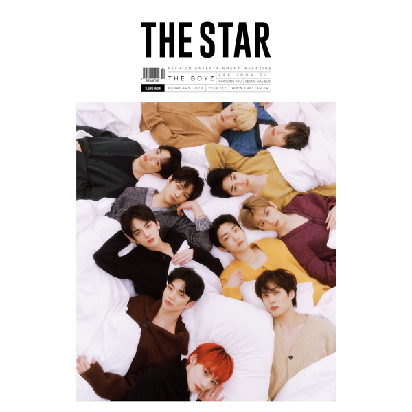 THE STAR 2023.02 A Type (Front Cover : Lee Joon-gi / Back Cover : THE BOYZ / Content : Lee Joon-gi 8p, THE BOYZ 30p, Kim Sung Kyu 10p, Sung Hae Eun 8p)
