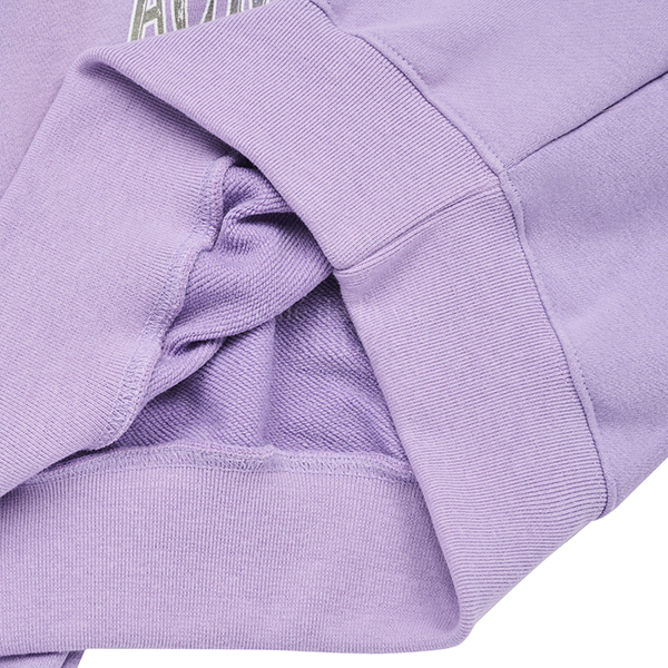 (LISA Gift) A Logo Gradation Crop Hoodie [Light Purple][1]