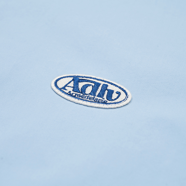 ktown4u.com : (LISA Gift) ADLV Circle Wappen Crop Shirt [Sky Blue][1]