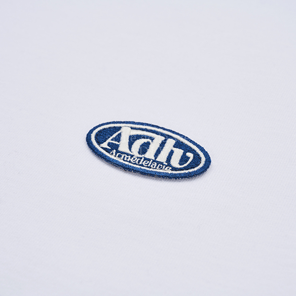 ADLV Circle Wappen Crop Short Sleeve T-Shirt [White][1]