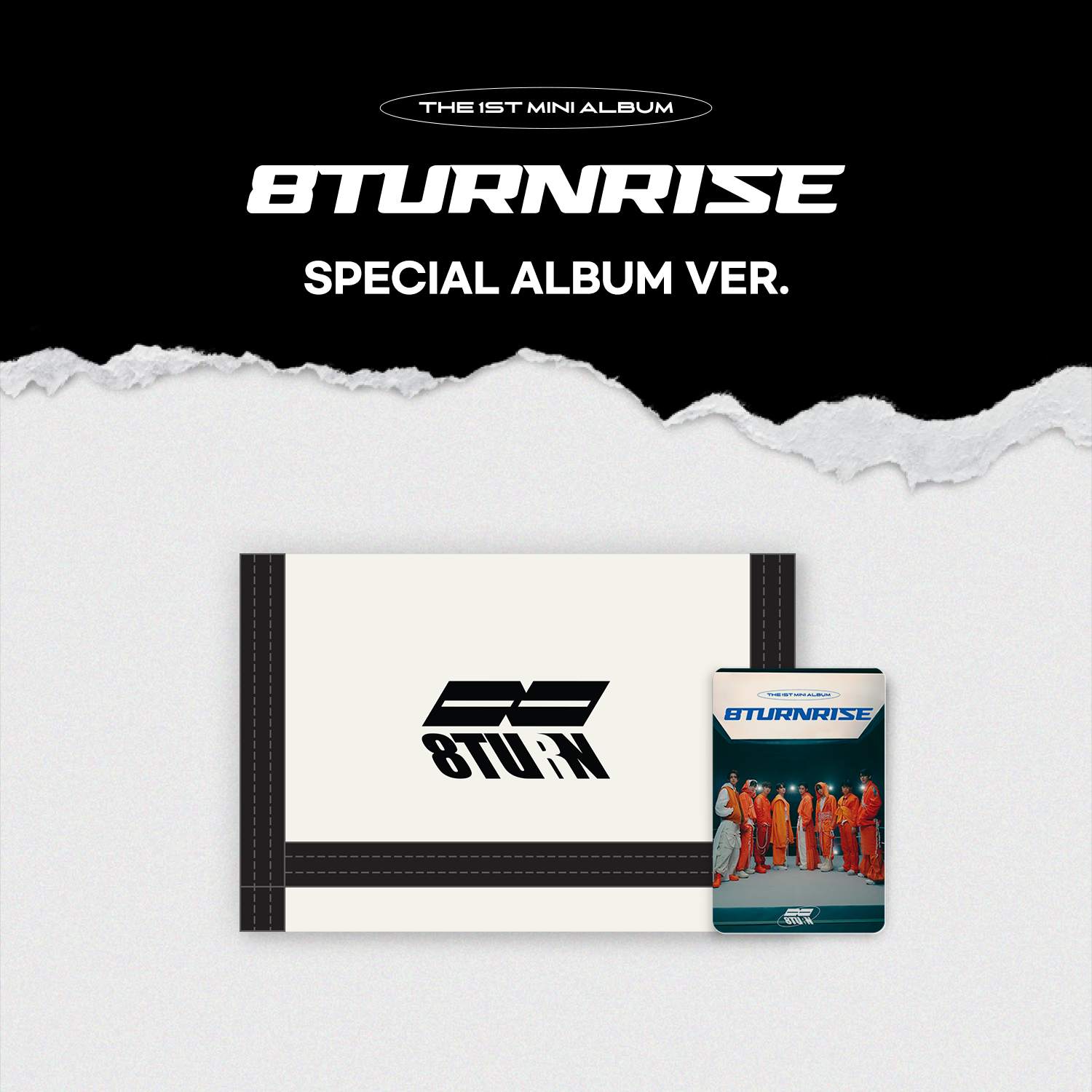 [全款 裸专] 8TURN - 迷你1辑 [8TURNRISE] (LIMITED Ver.)_KYUNGMIN-Fansite