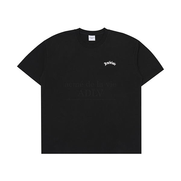  Gold Chain Bear Doll Short Sleeve T-Shirt [Black]