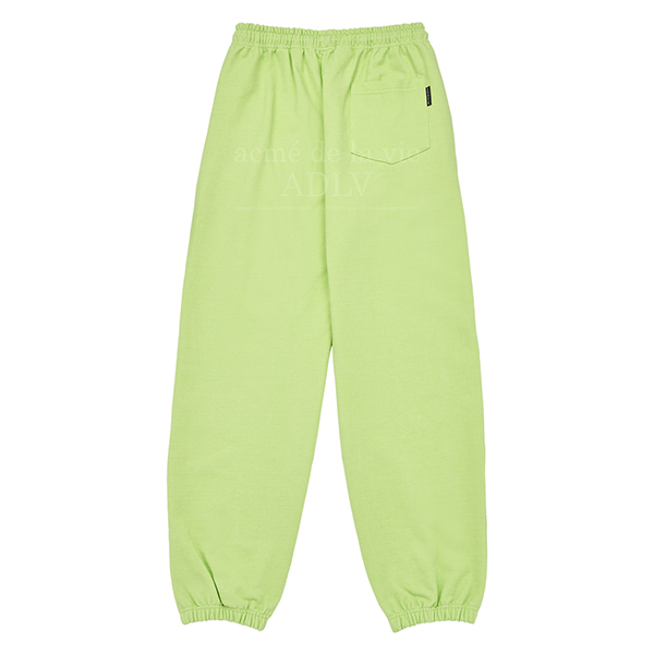 Pigment Script Logo Training Pants [Lime]