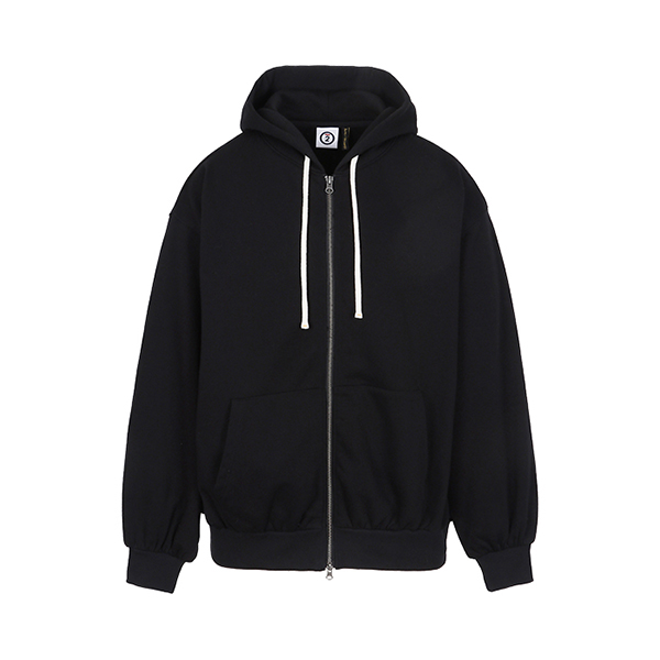 (JOOHEONY 2Gifts) Honest Logo Balloon Hood Zip-Up [Black]