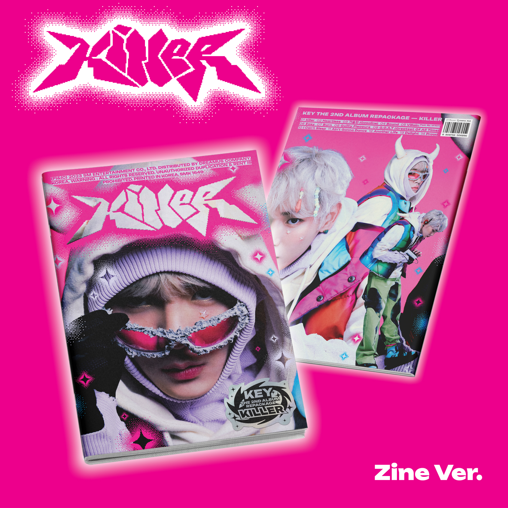 Key -アルバム2集 リパッケージ [Killer] (Zine Ver.)