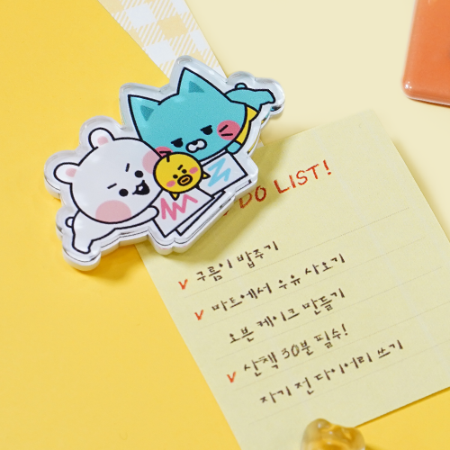 [스파키] 워피즈 아크릴 마그넷 (다이어리)