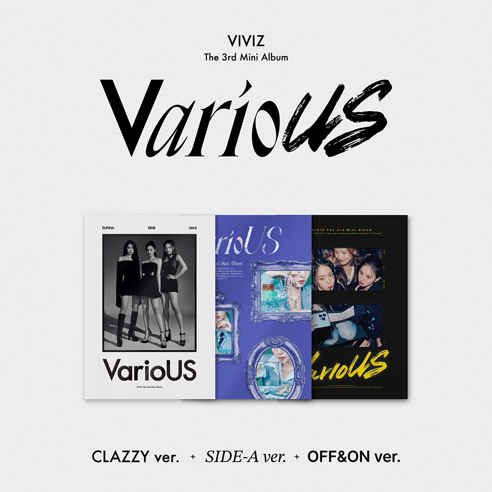 [全款 补贴5元 限量50张] [线下签售活动] VIVIZ - 迷你3辑 [VarioUS] (Photobook) (随机版本)_哔哔永动机0209号