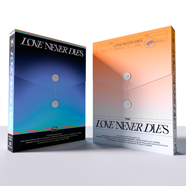 [全款 裸专] [2CD 套装] TNX - 迷你2辑 [Love Never Dies] (DOCUMENT Ver. + RECORD Ver.)_吴省峻_SUNGJUNBEAR