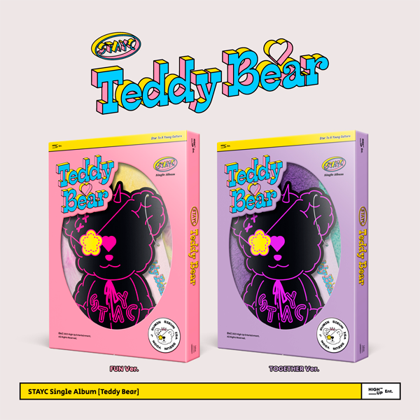 [Ktown4u POB] STAYC - Single Album [Teddy Bear] (Random Ver.)
