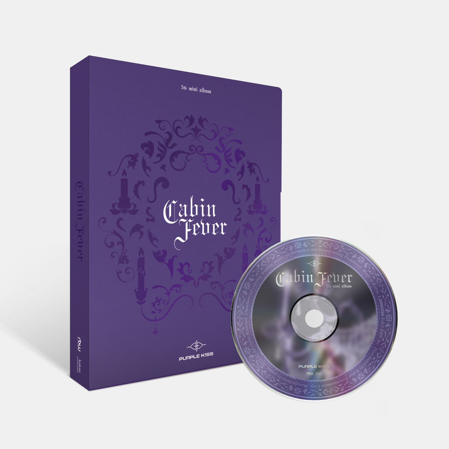 PURPLE KISS - 5th Mini Album [Cabin Fever] (PURPLE Ver.)