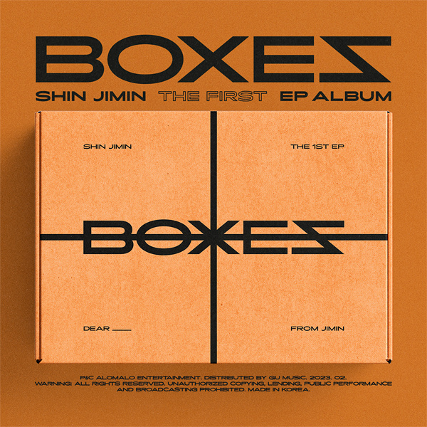 [全款 裸专 第二批(截止至2.28早7点)] SHIN JIMIN - 1st EP [BOXES] (再版) _两站联合