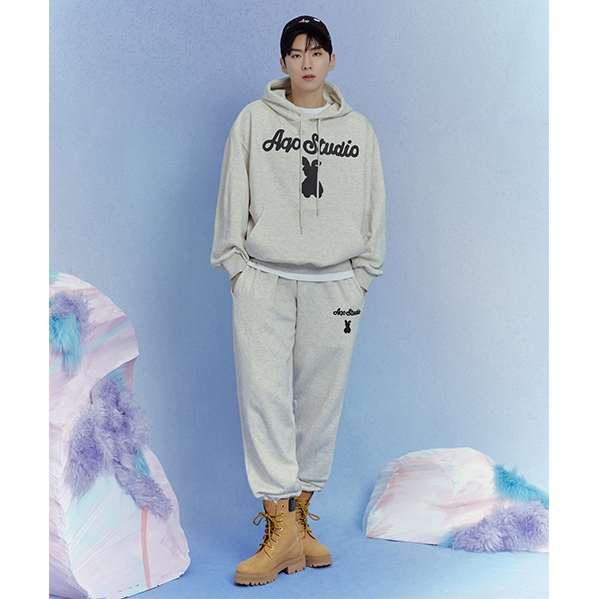 ktown4u.com : (KIHYUN 2Gifts) Bunny Bear Hoodie Set-up 3colors