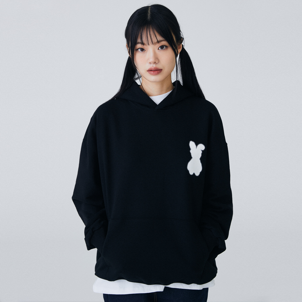 ktown4u.com : (KIHYUN 2Gifts) Ribbon Bunny Bear Hoodie 3colors