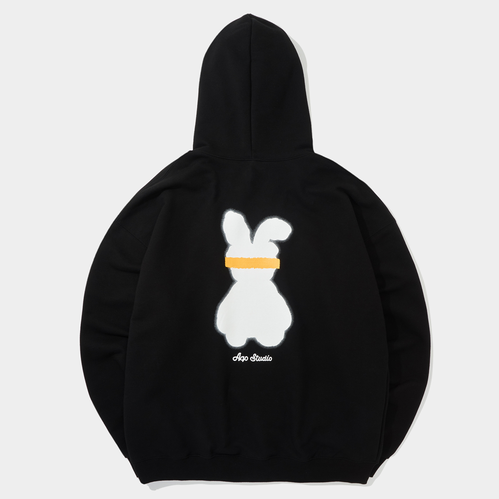 ktown4u.com : (KIHYUN 2Gifts) Ribbon Bunny Bear Hoodie 3colors