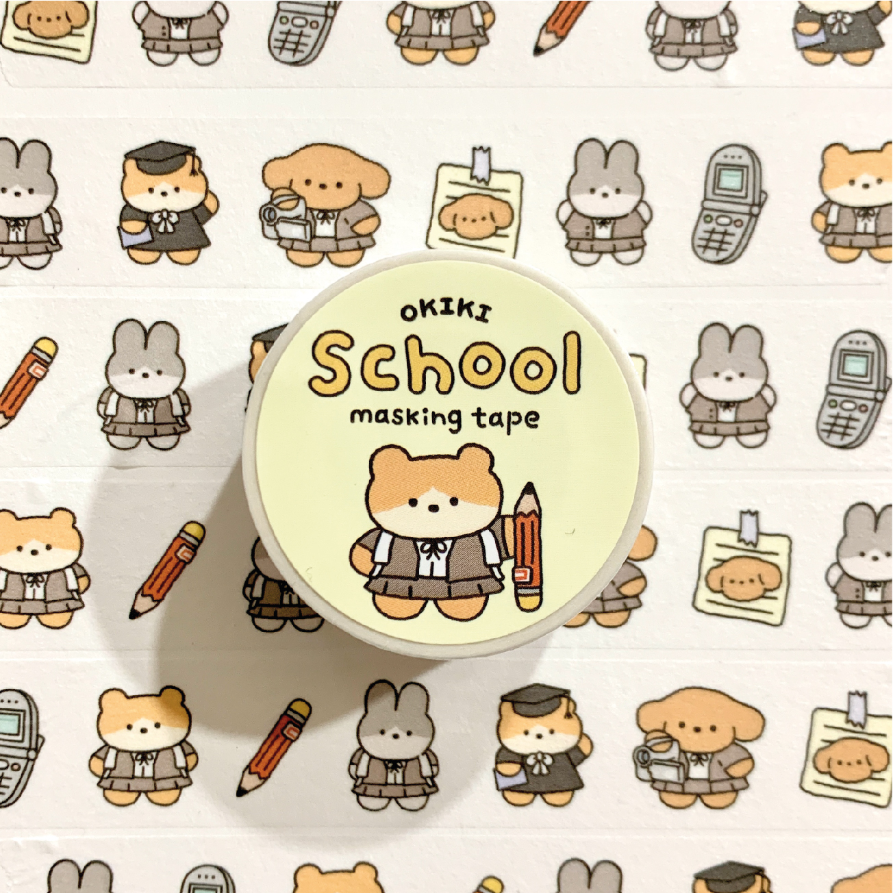 OKIKI School Masking tape