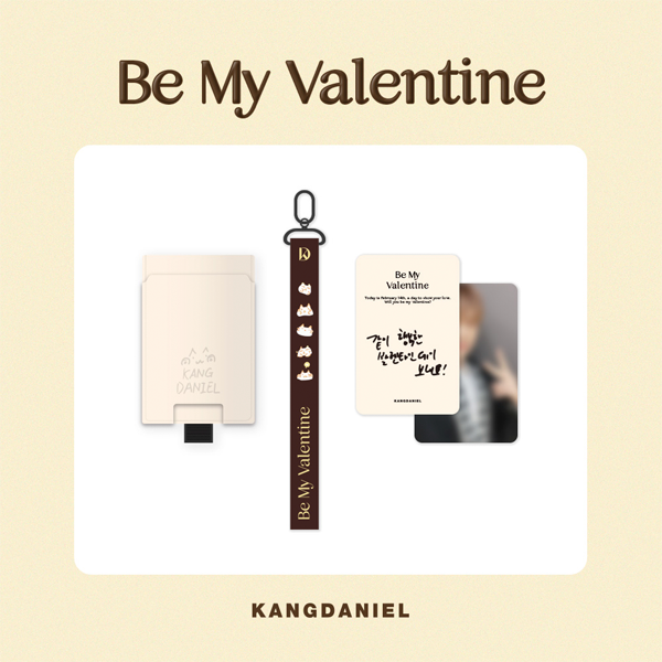 [全款] KANG DANIEL - POCKET WALLET STRAP SET [Be My Valentine] MD _两站联合