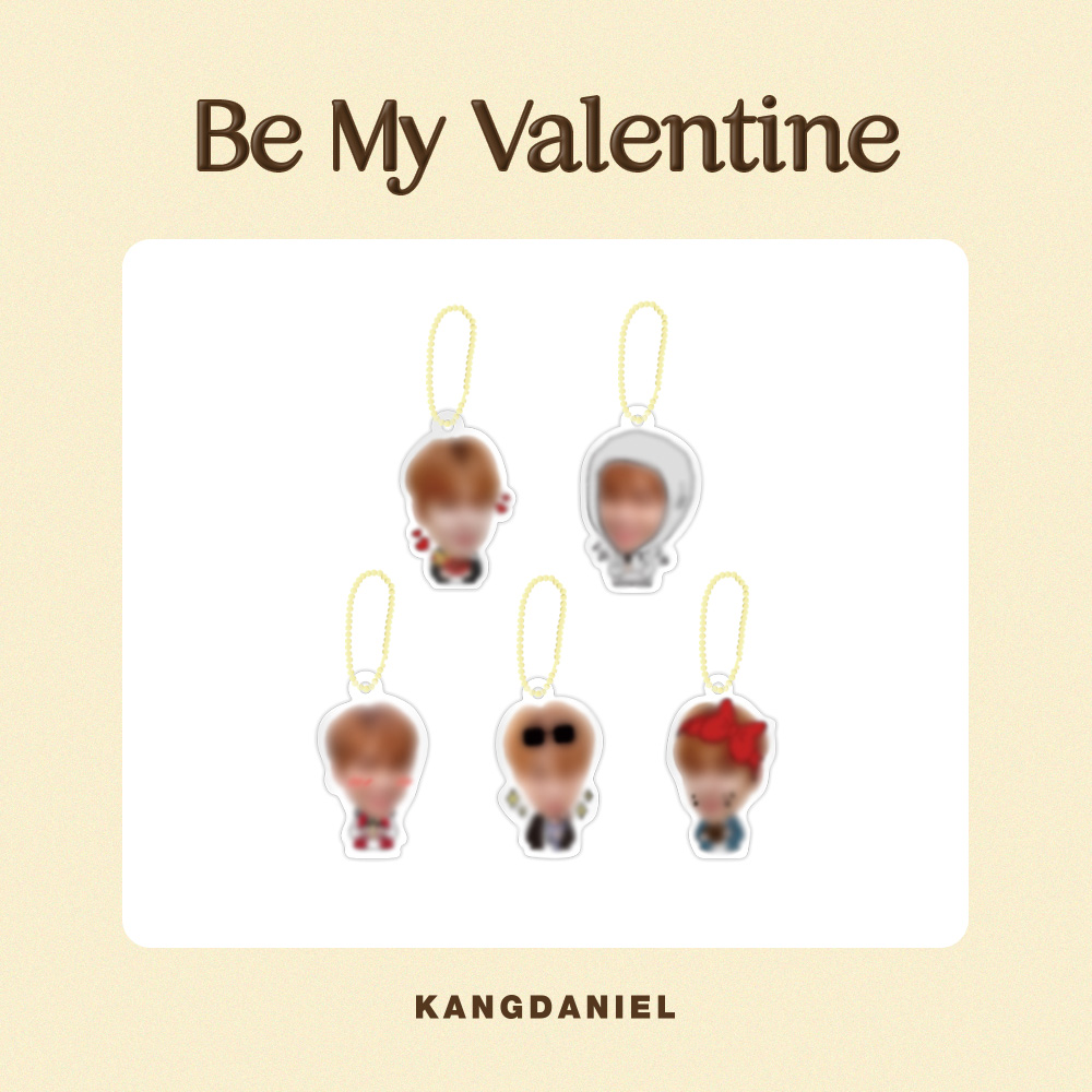 [全款] KANG DANIEL - RANDOM KEYRING [Be My Valentine] MD _两站联合