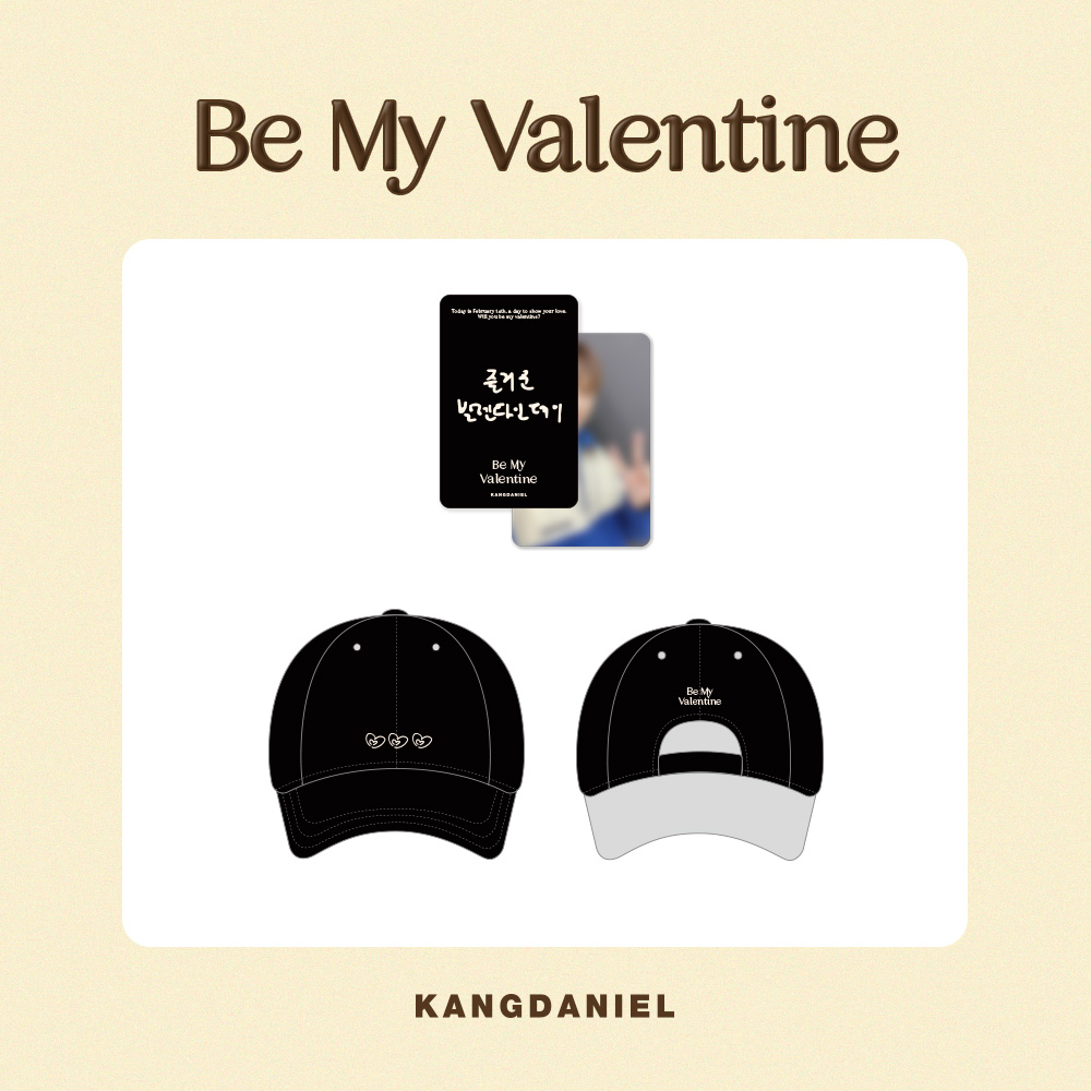 KANG DANIEL - BALL CAP [Be My Valentine] MD