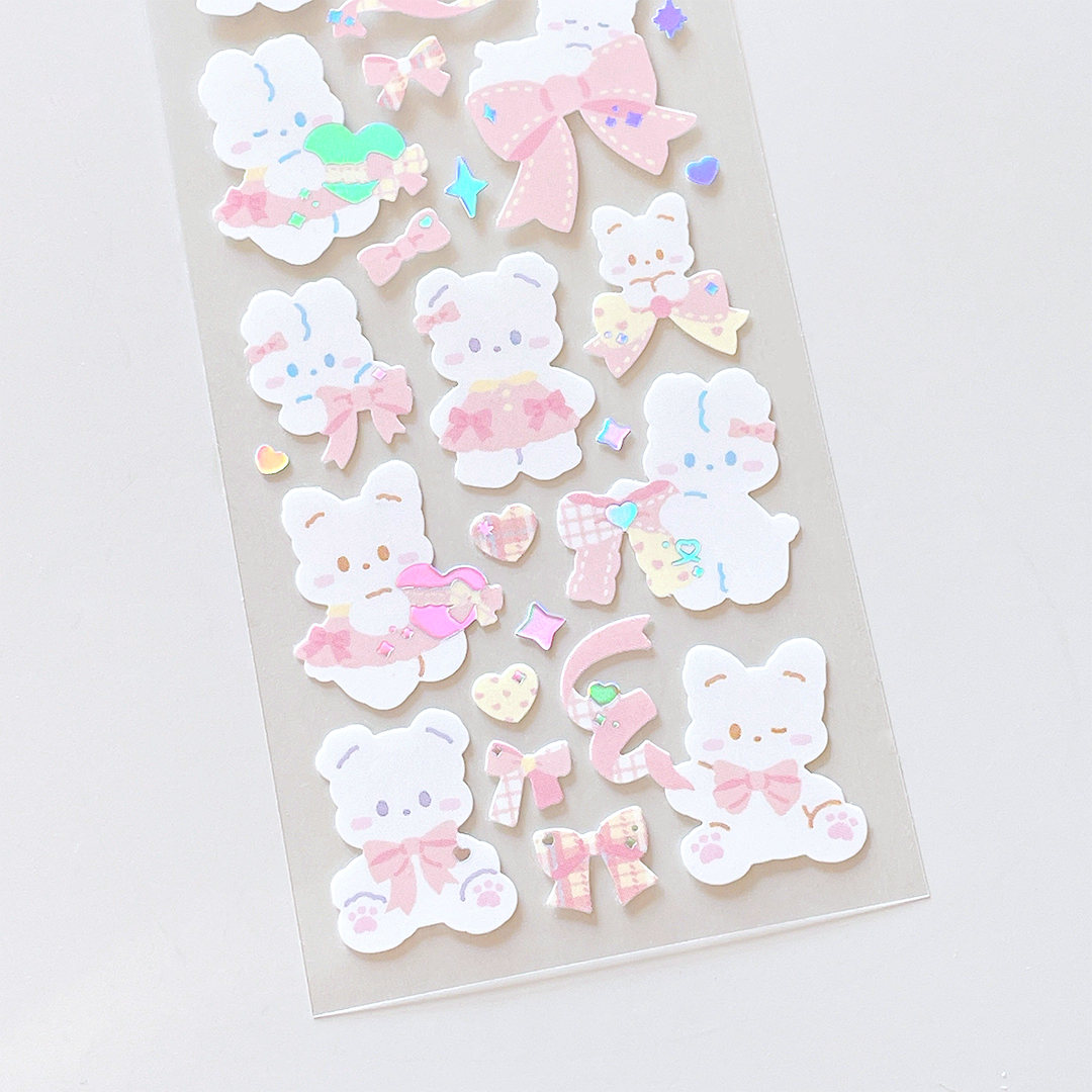 floro Ribbon Sticker
