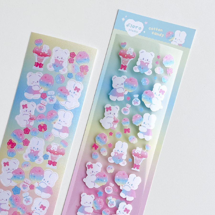 floro Cotton candy Sticker
