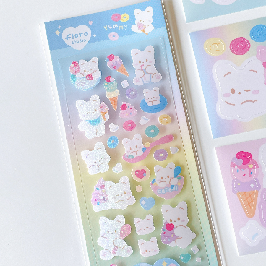 floro Yummy bbo Sticker