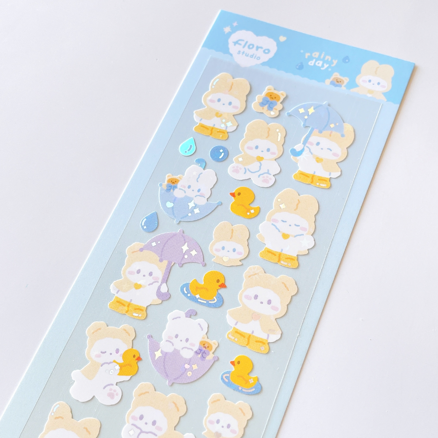 floro Rainy day Sticker
