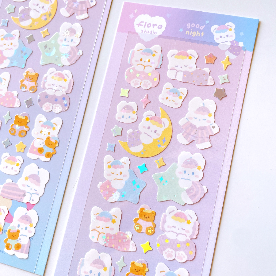 floro Good night Sticker