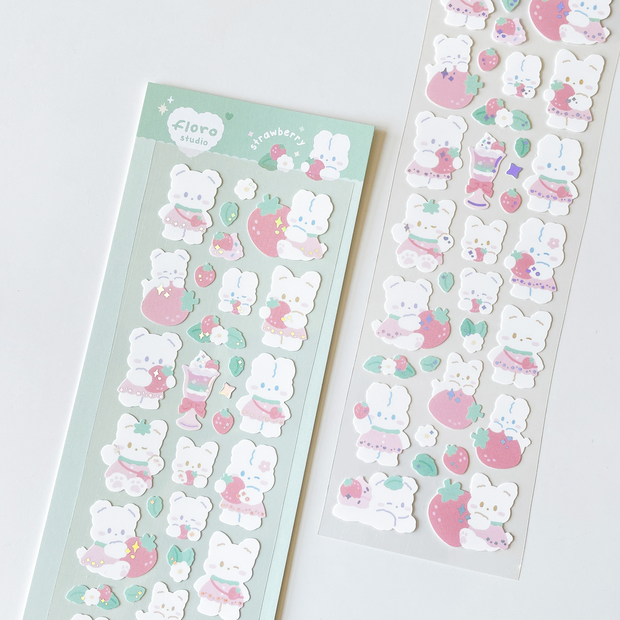 floro Strawberry Sticker