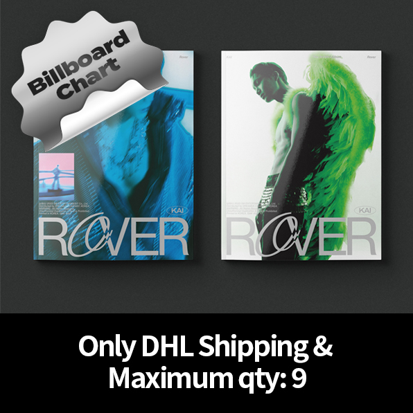 [Counting towards Billboard chart] KAI - The 3rd Mini Album [Rover] (Photo Book Ver.1) (DHL Shipping Only & Maximum qty: 9)